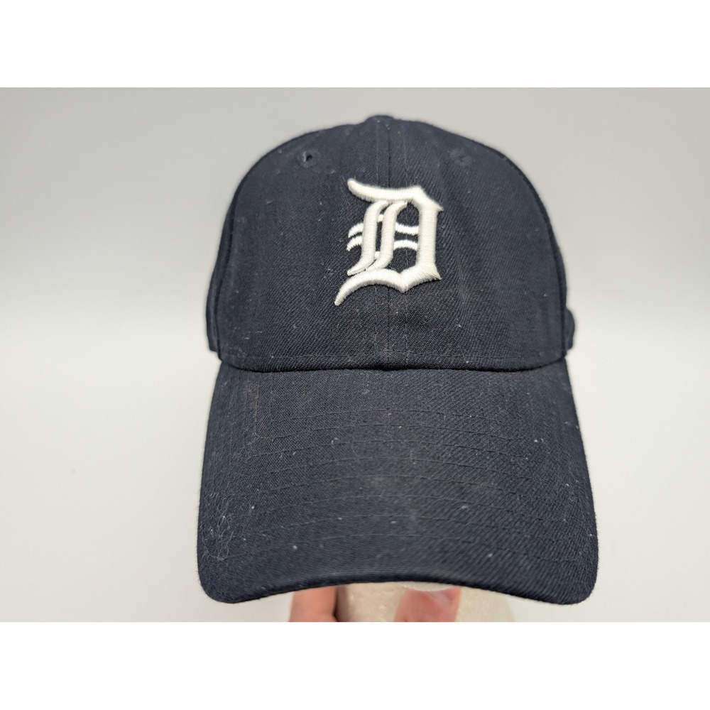 New Era 9FORTY Detroit Tigers Hat Navy Blue Adjustable MLB Baseball Cap